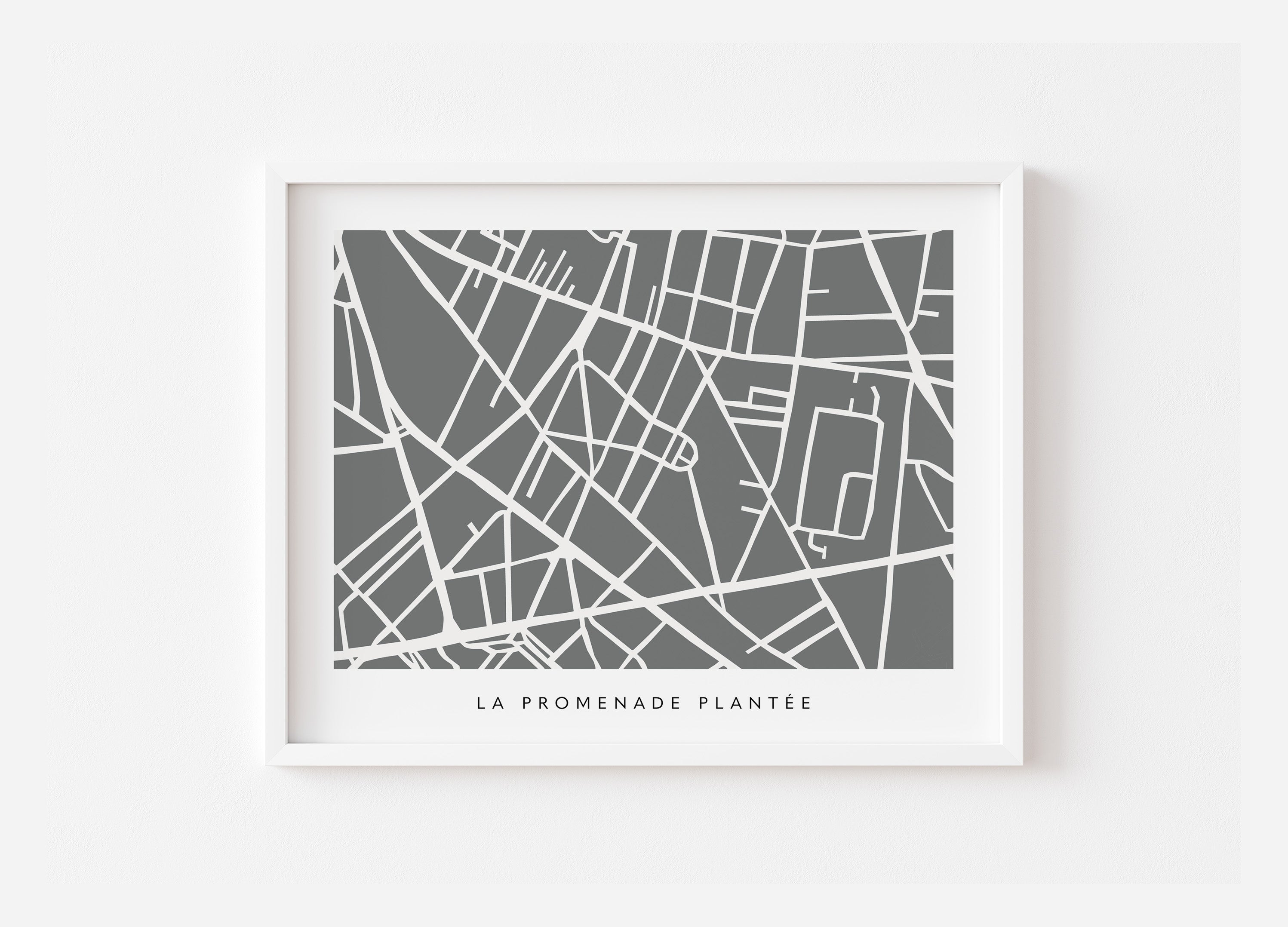 Paris 12th Arrondissement Map Print