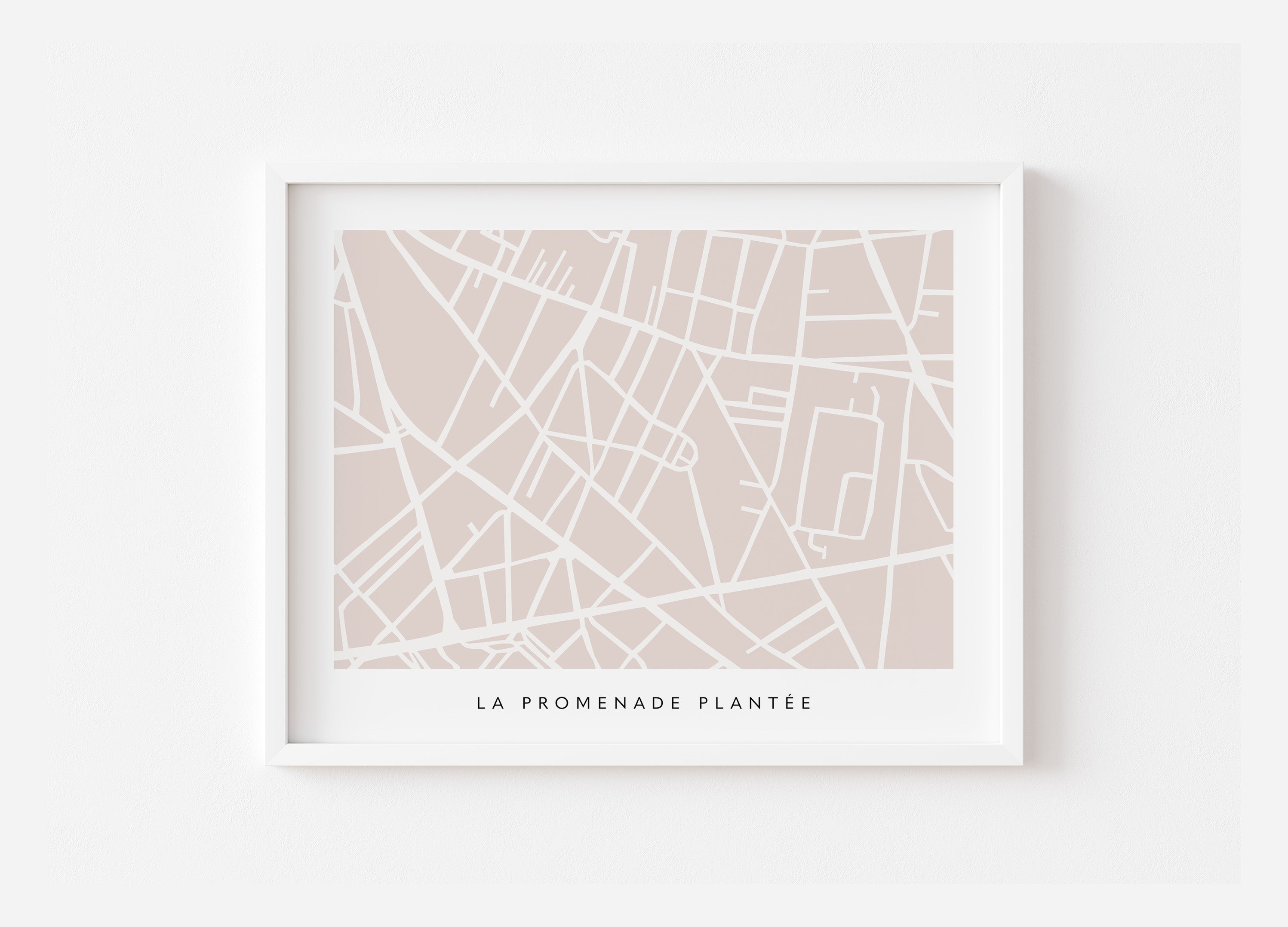 Paris 12th Arrondissement Map Print