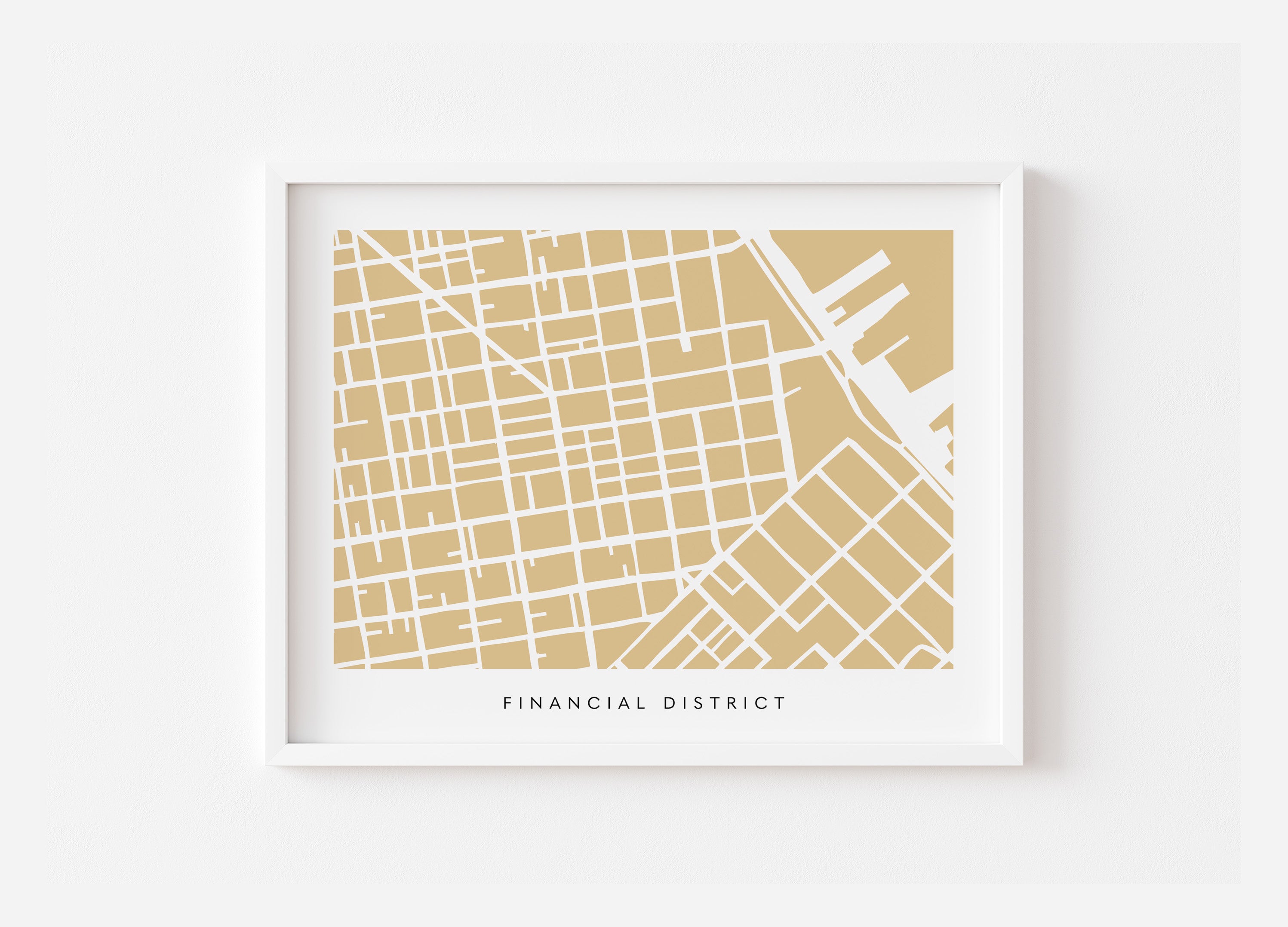 San Francisco FiDi Map Print