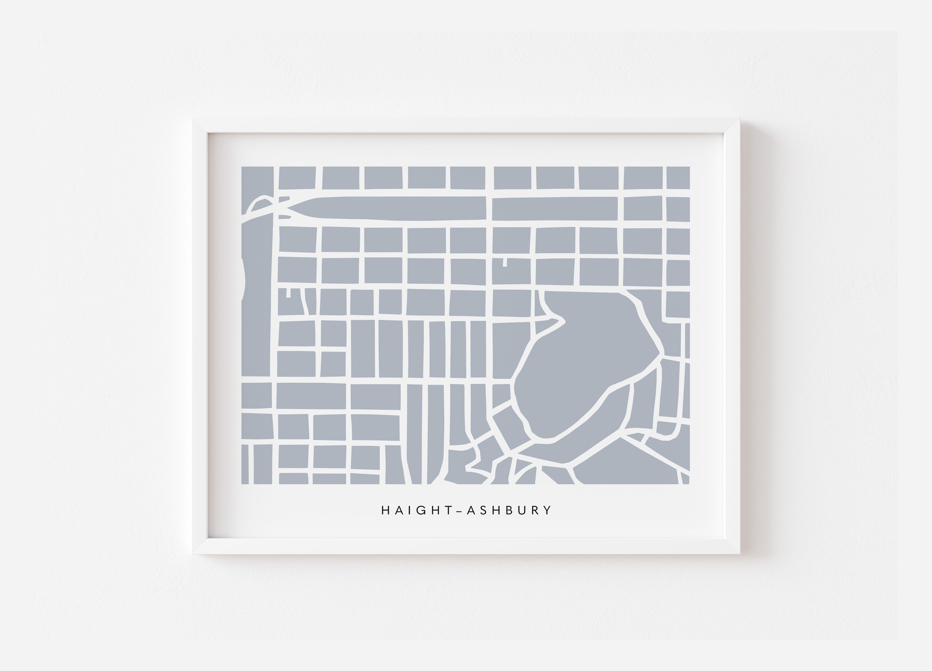 Haight Ashbury San Francisco Art Map