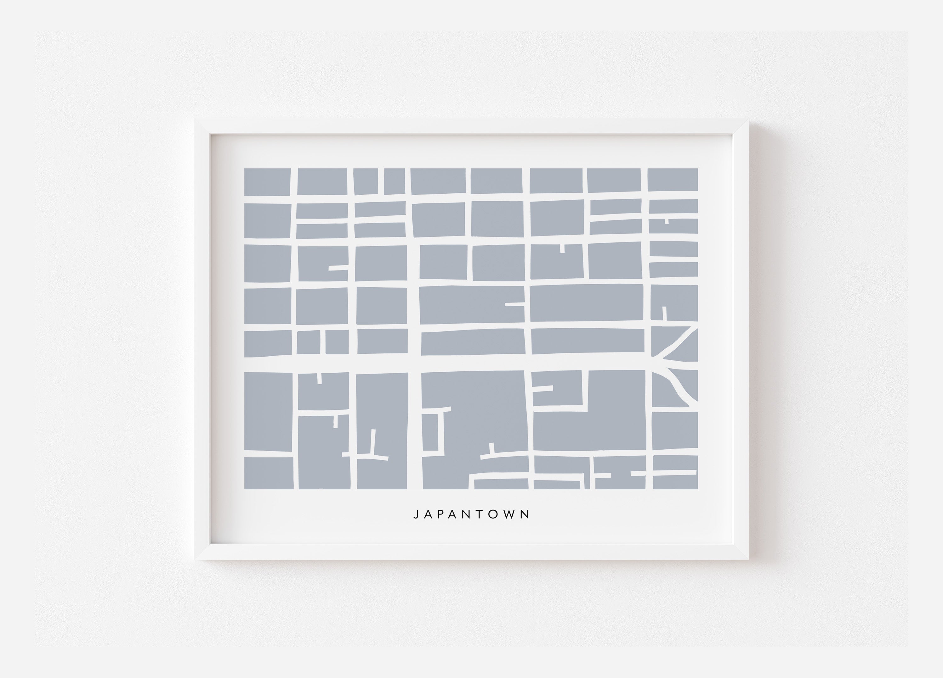 Japantown San Francisco Map Print