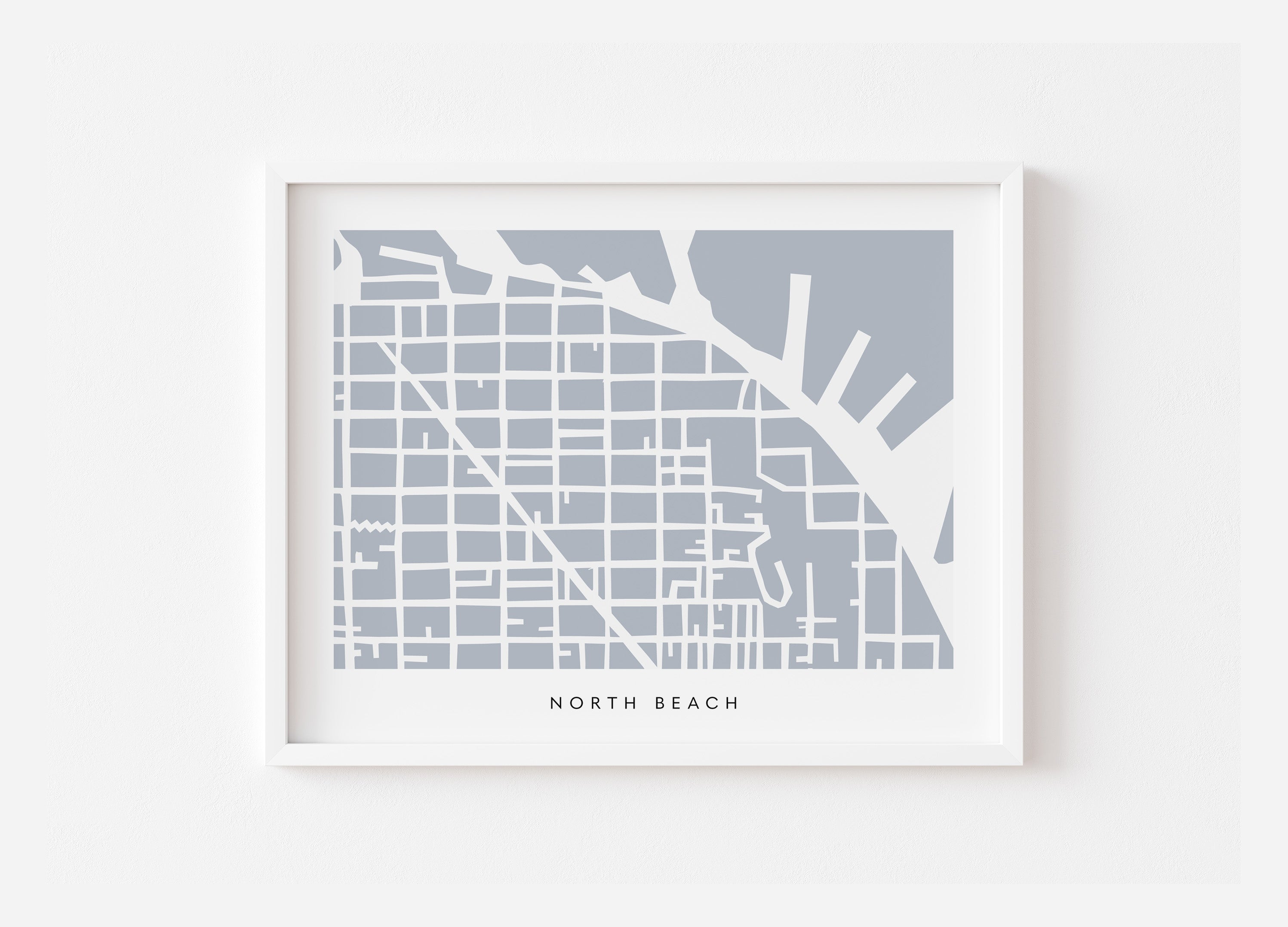 San Francisco North Beach Art Map