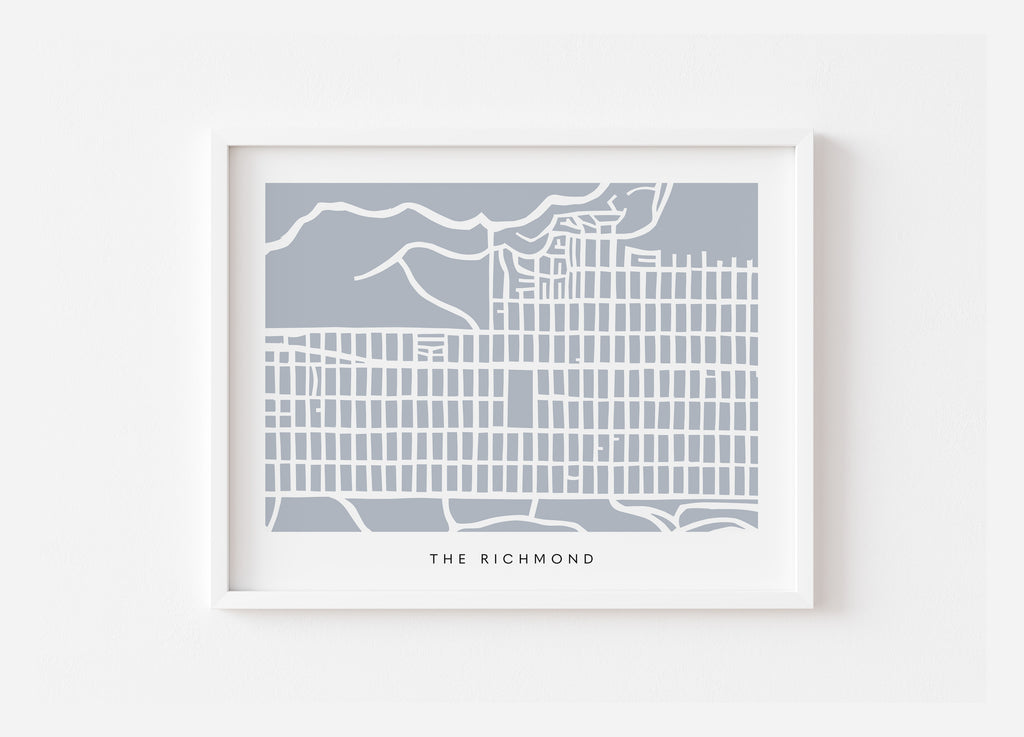 Richmond SF Map Print