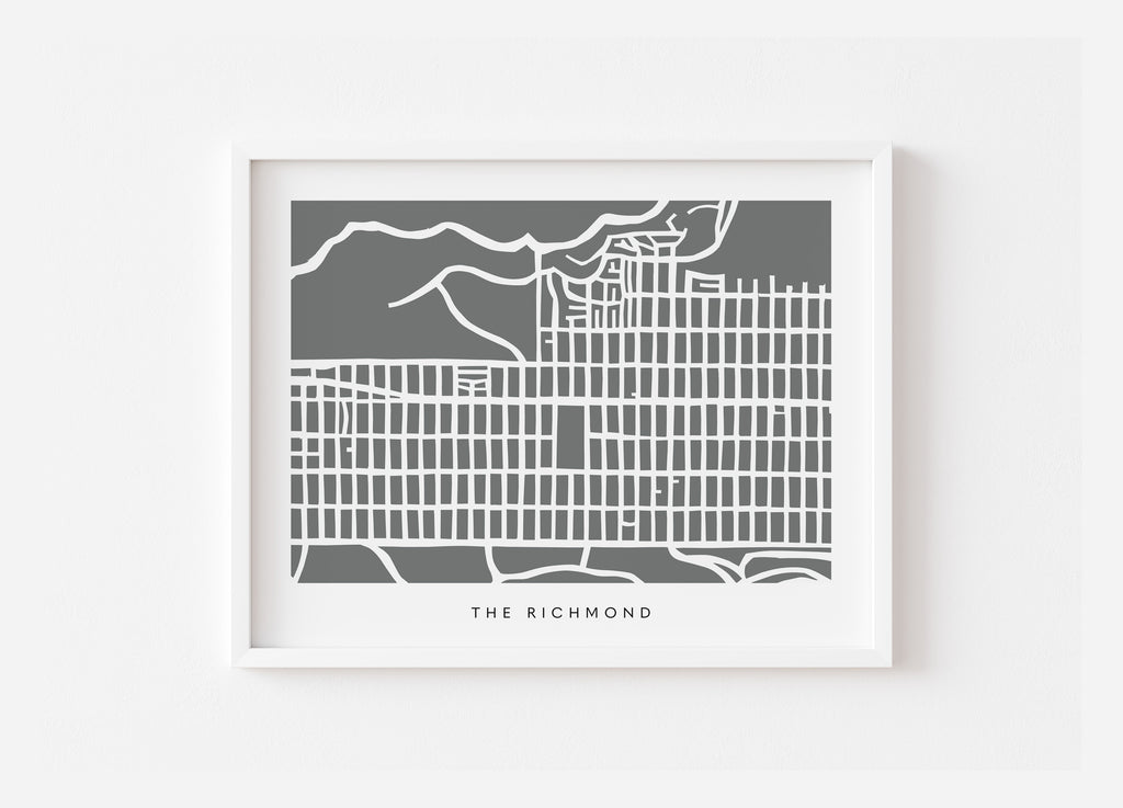 Richmond SF Map Print