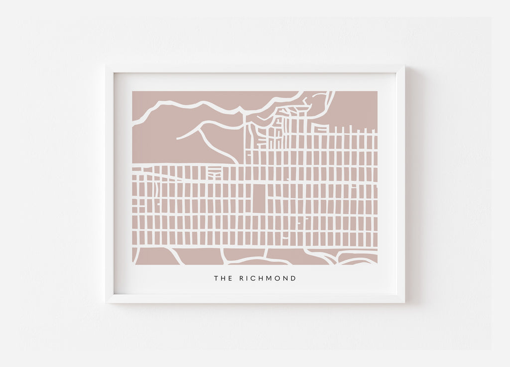 Richmond SF Map Print