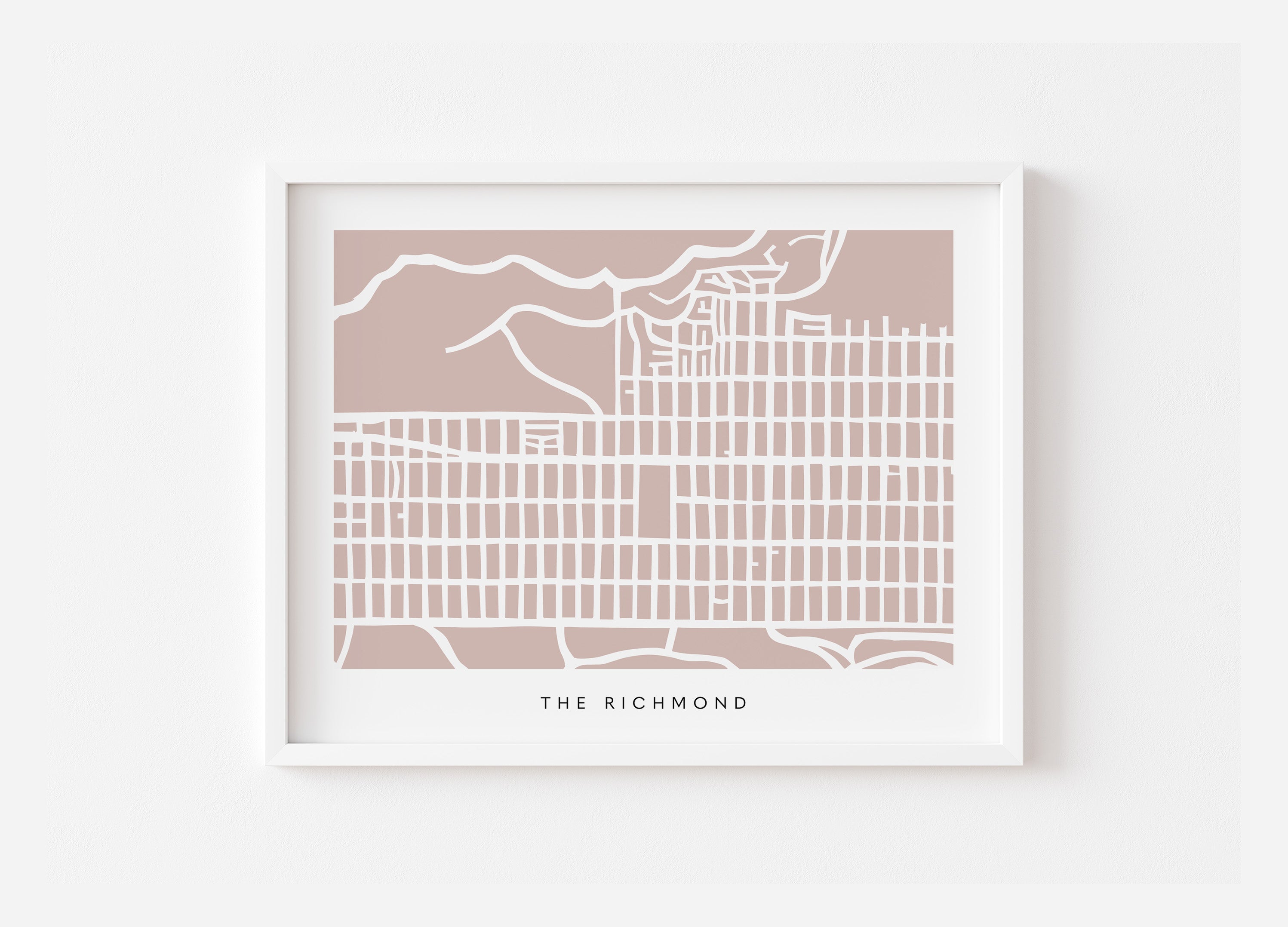 Richmond SF Map Print