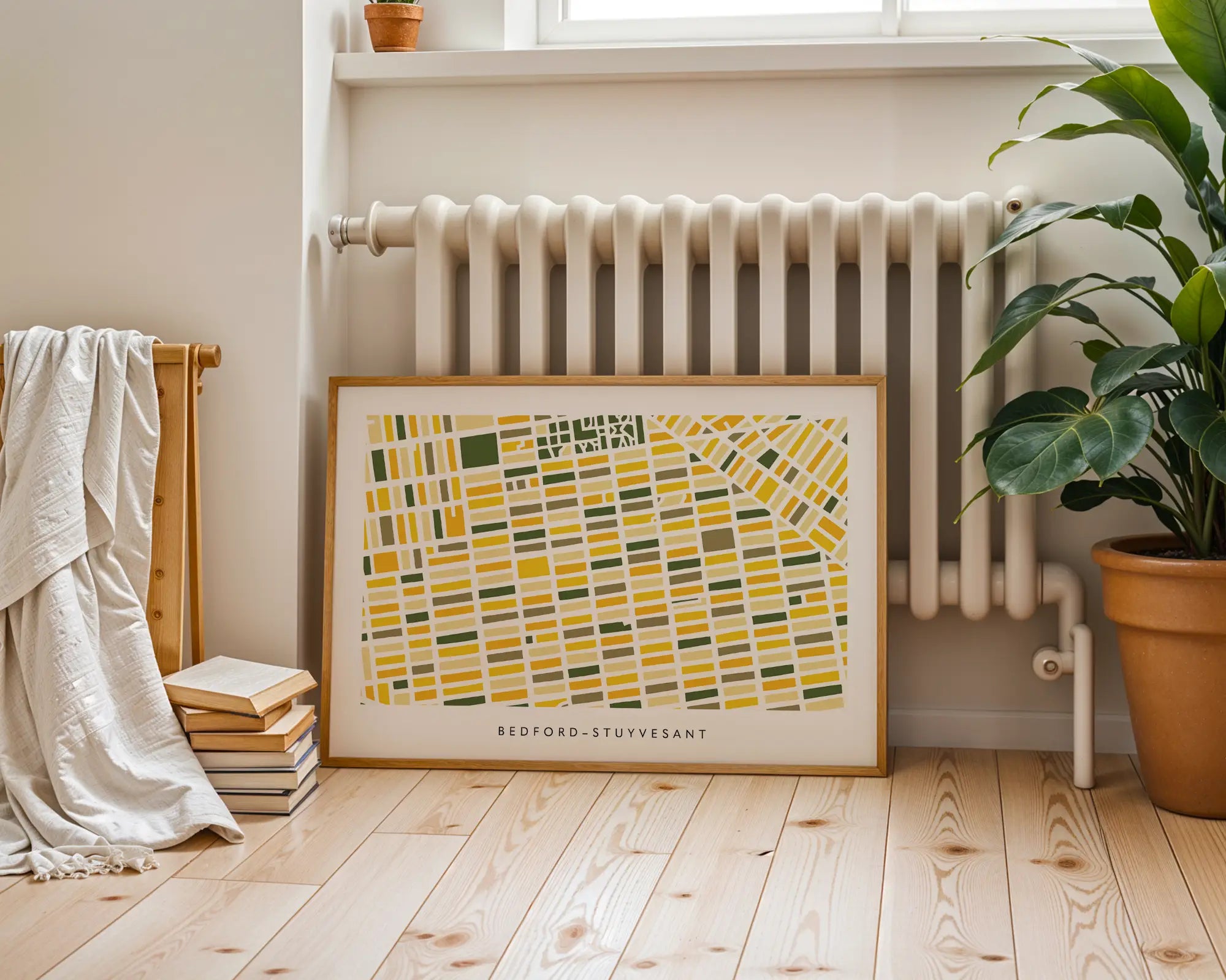 Bedford–Stuyvesant Brooklyn Map Print