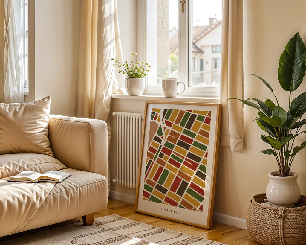 Cobble Hill Map Print