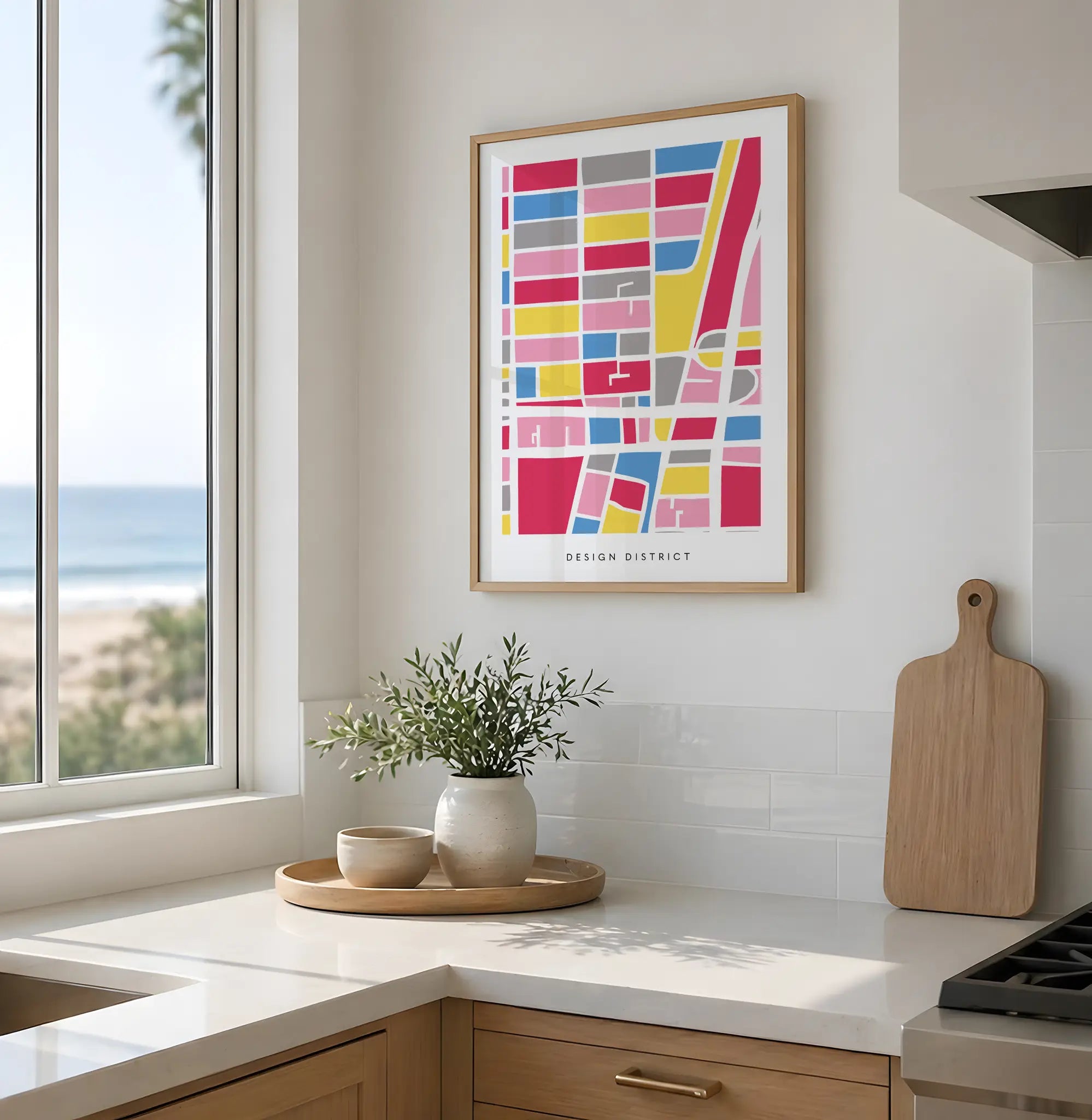 Design District Map Print