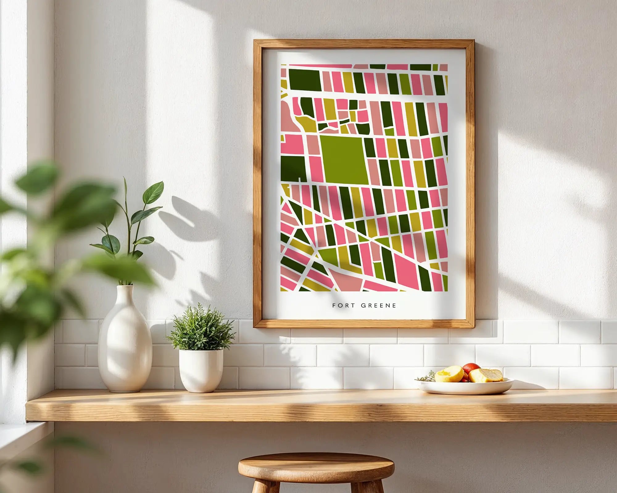 Fort Greene Map Prints