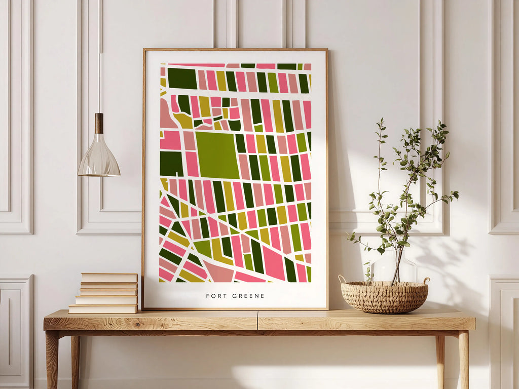 Fort Greene Map Prints