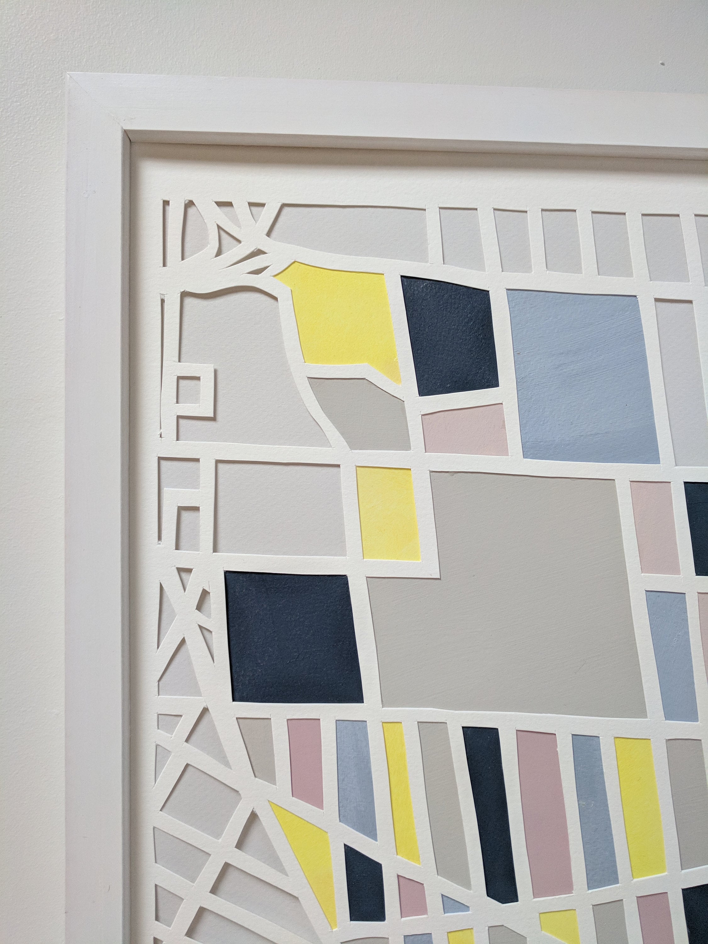 Fort Greene Map Paper Cut - Paper Cut Map - Fort Greene Wall Art - Fort Greene Map - Map of Fort Greene - Map of Brooklyn - Brooklyn Map