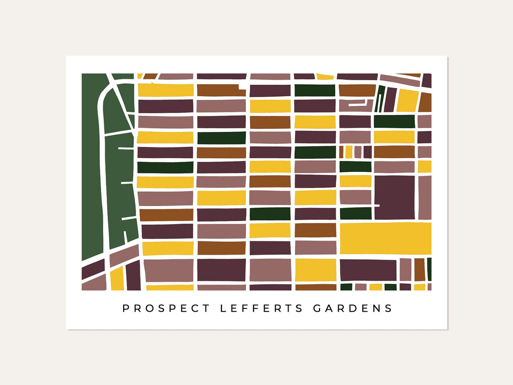 Prospect Lefferts Gardens postcard