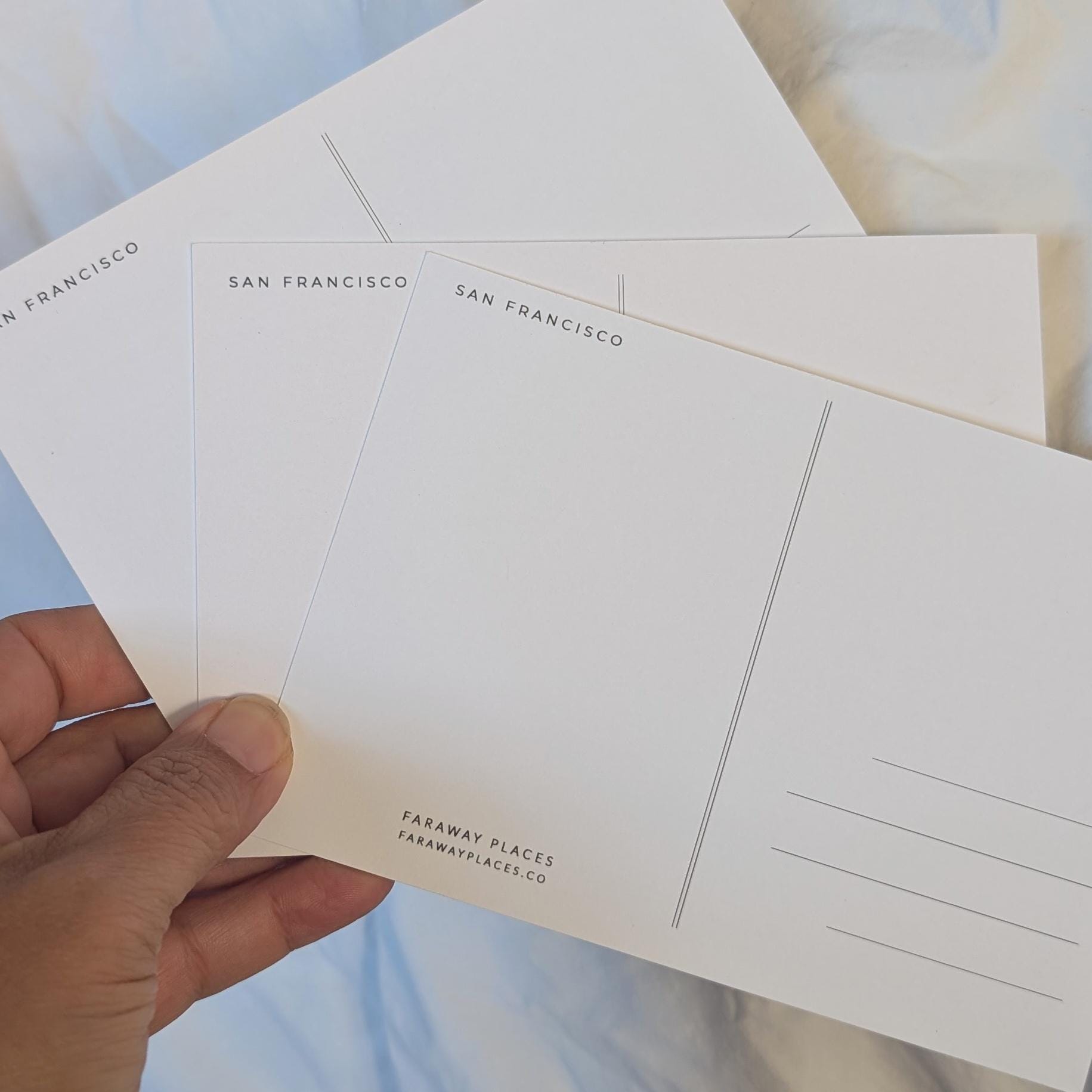 San Francisco Neighborhood Print Postcards - Set of 14