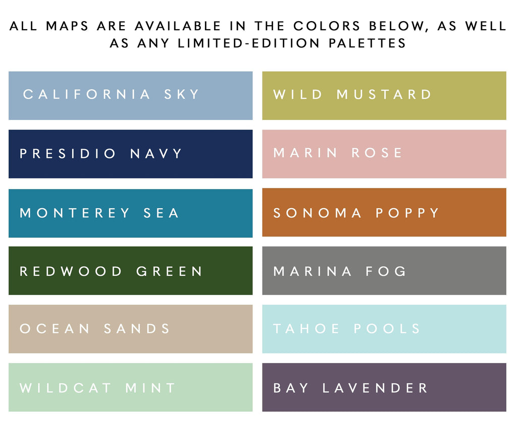 East Lansing Map Print – East Lansing Michigan Wall Art – Colorful & Minimalist Poster