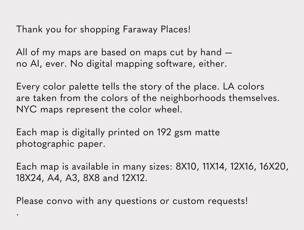 East Lansing Map Print – East Lansing Michigan Wall Art – Colorful & Minimalist Poster