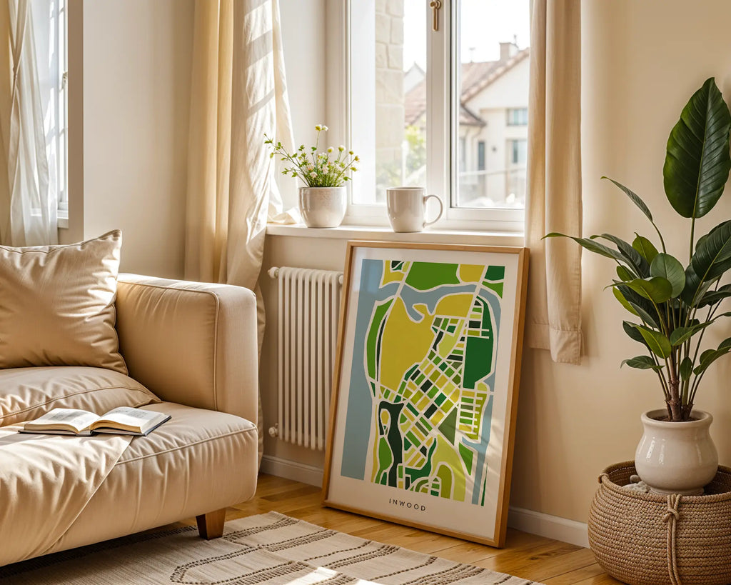 Inwood NYC Map Print