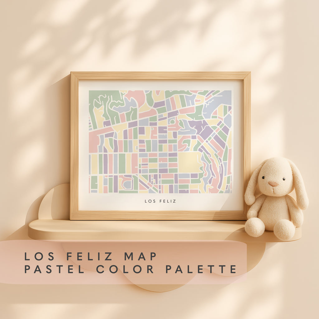 Nursery Prints for Any Map