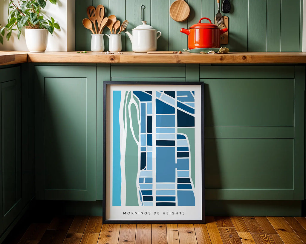 Morningside Heights/Columbia University Map Print
