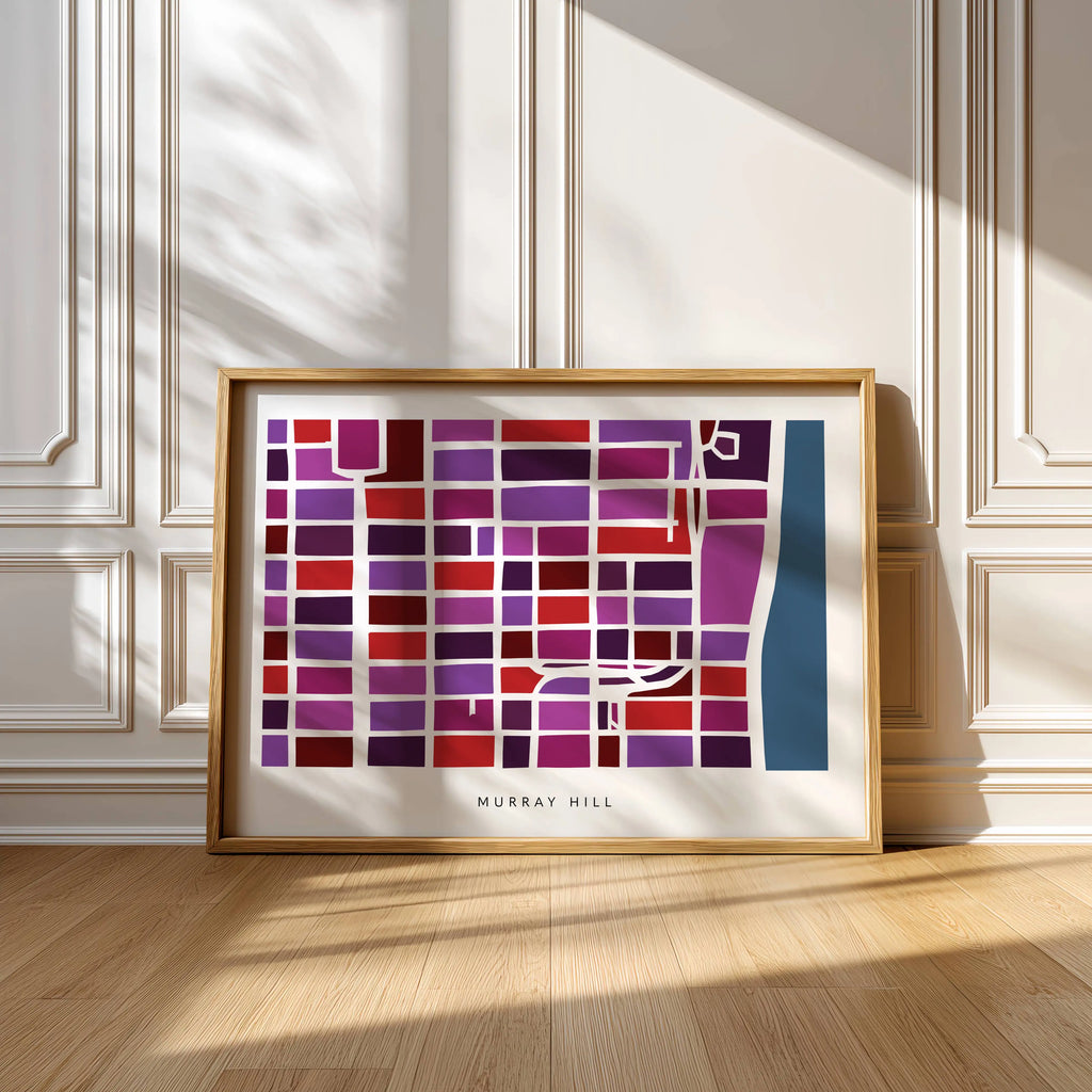 Murray Hill NYC Map Print