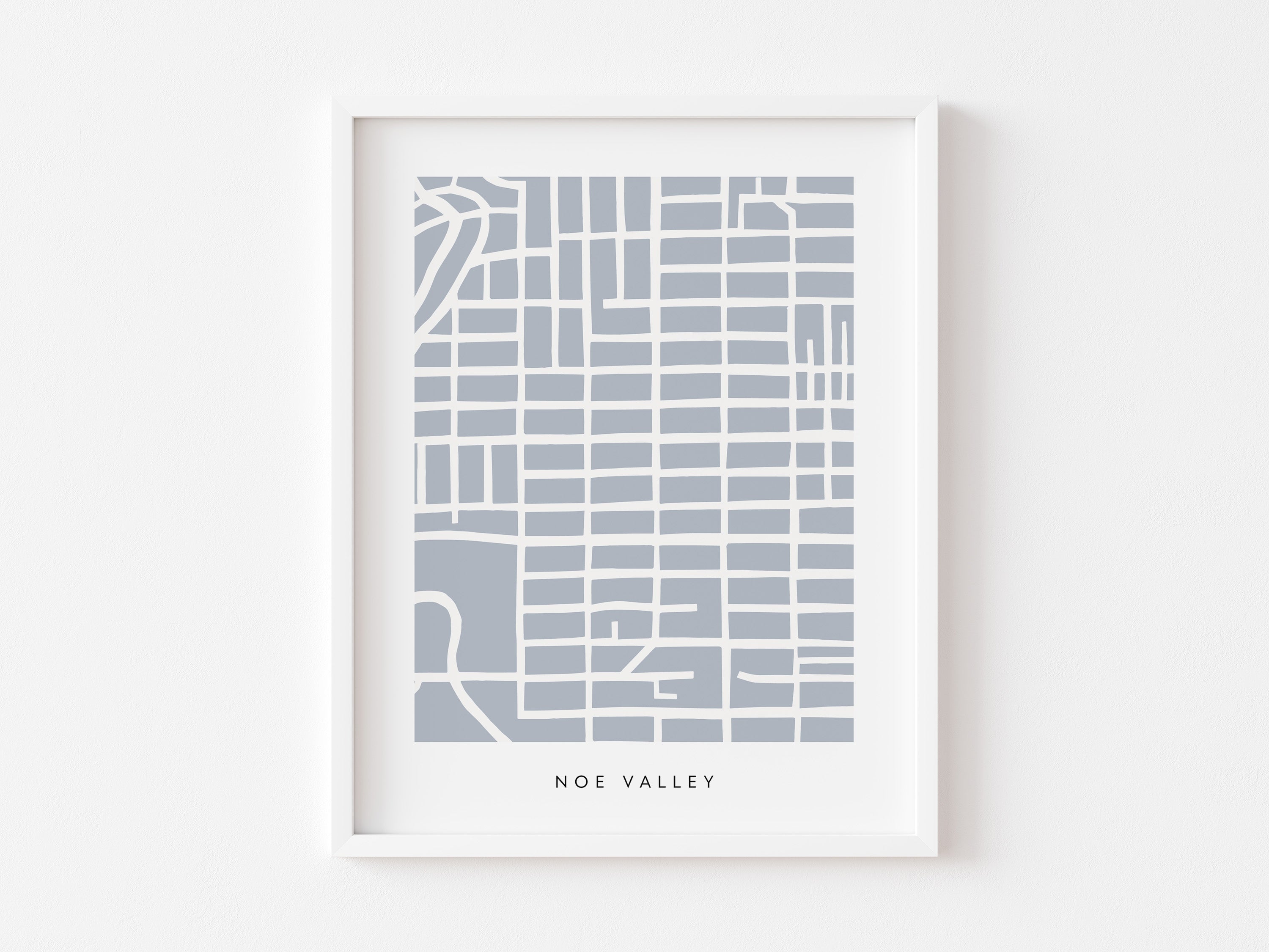 Noe Valley Map Print