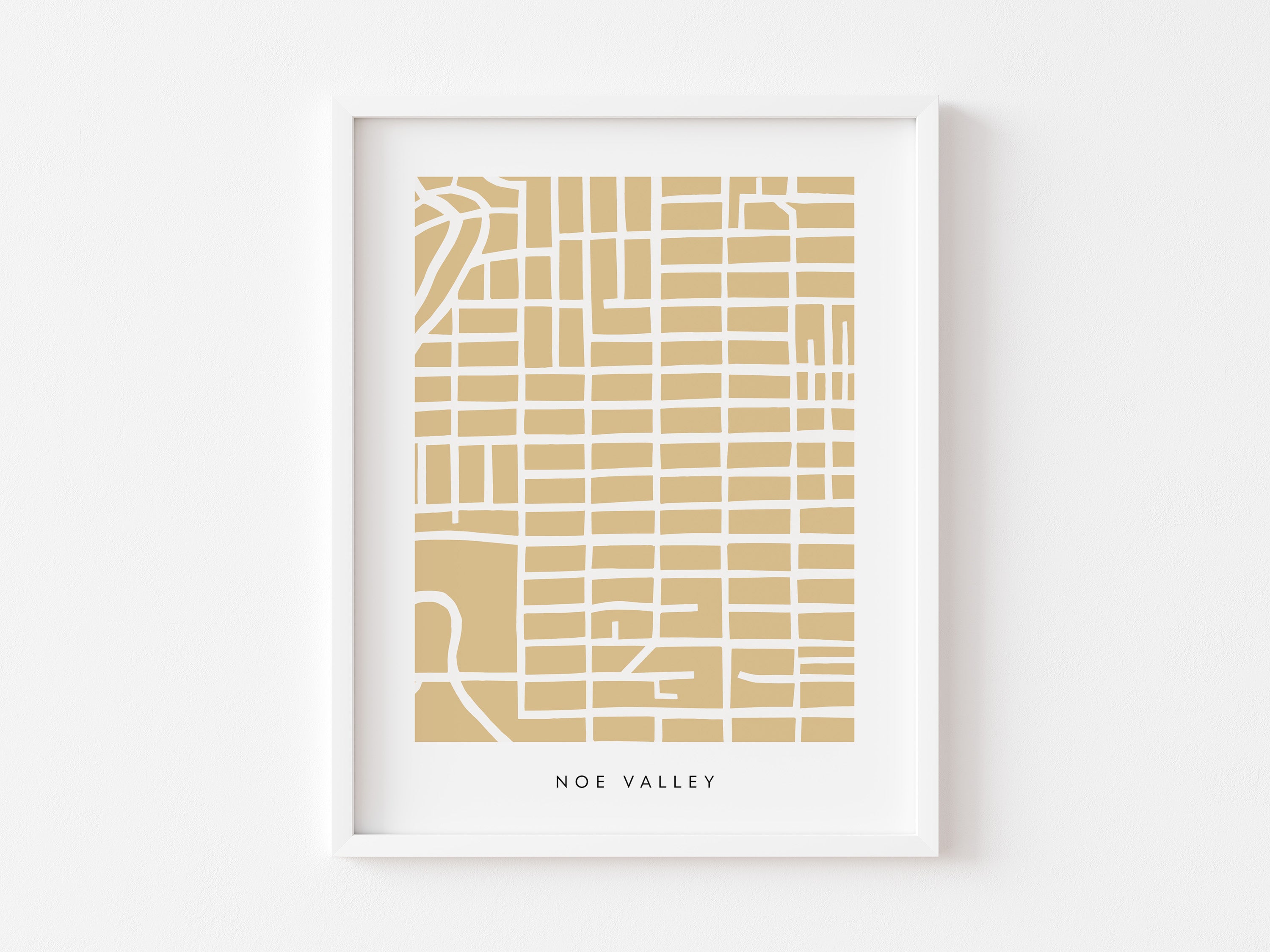 Noe Valley Map Print
