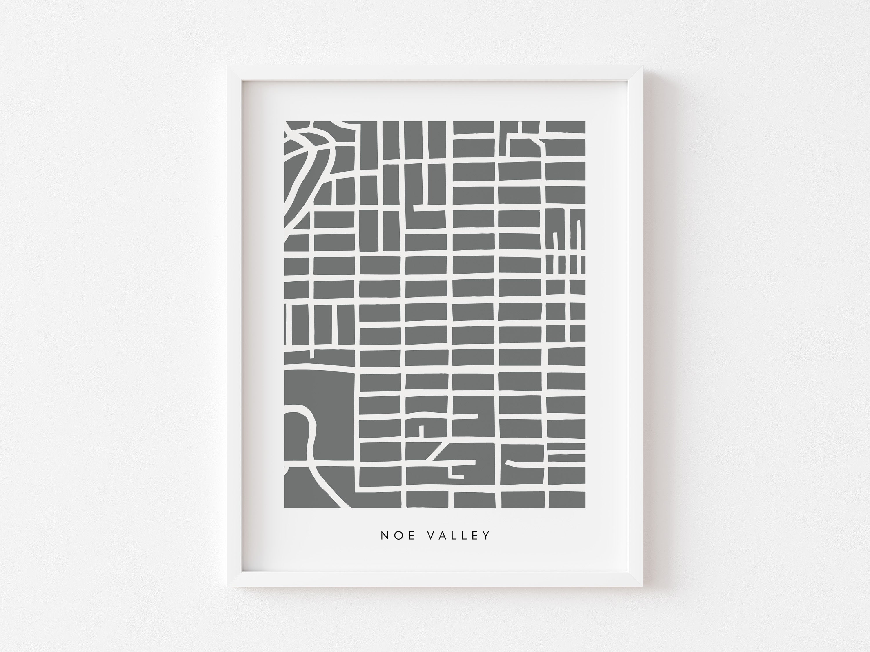Noe Valley Map Print