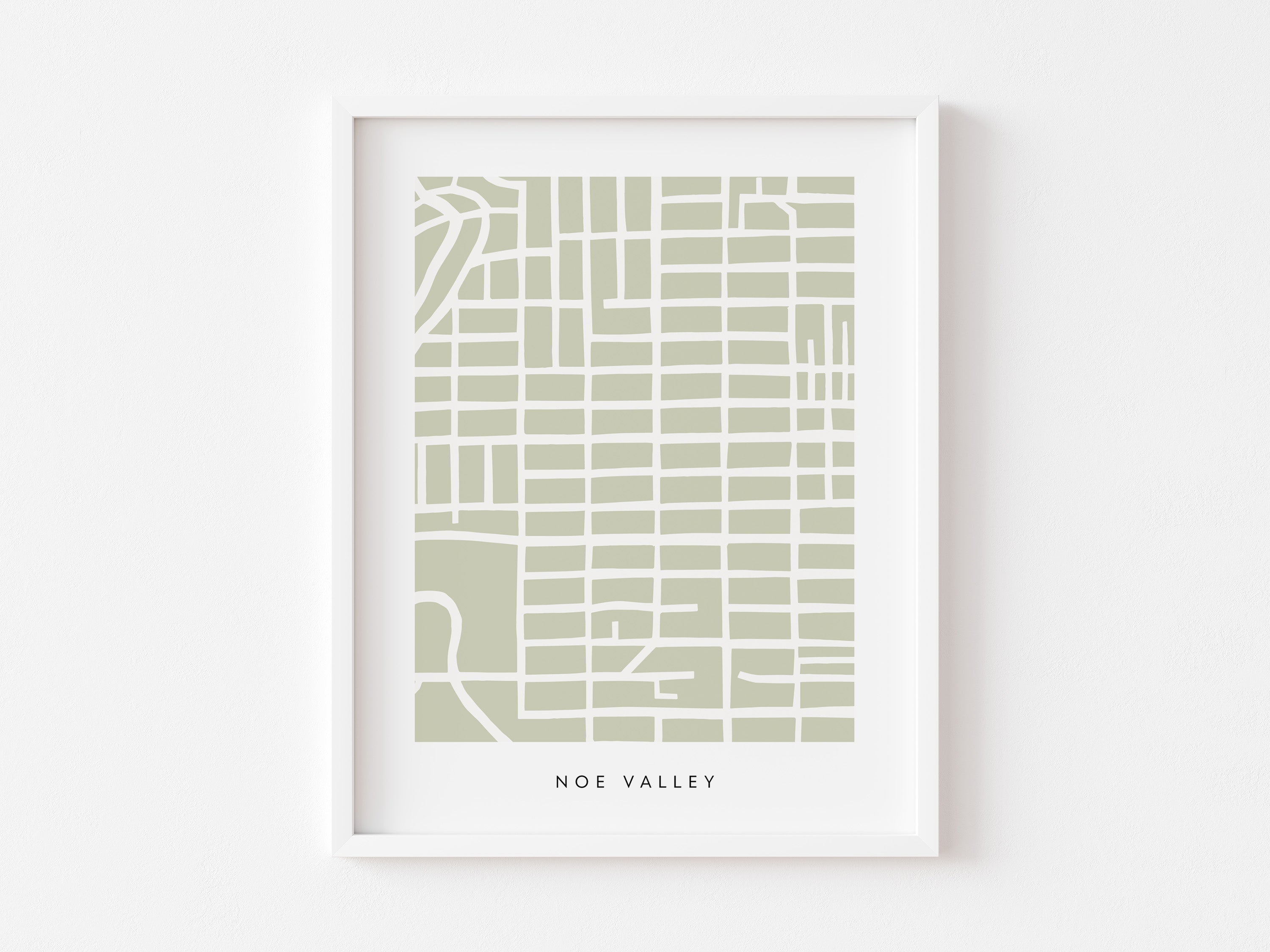 Noe Valley Map Print