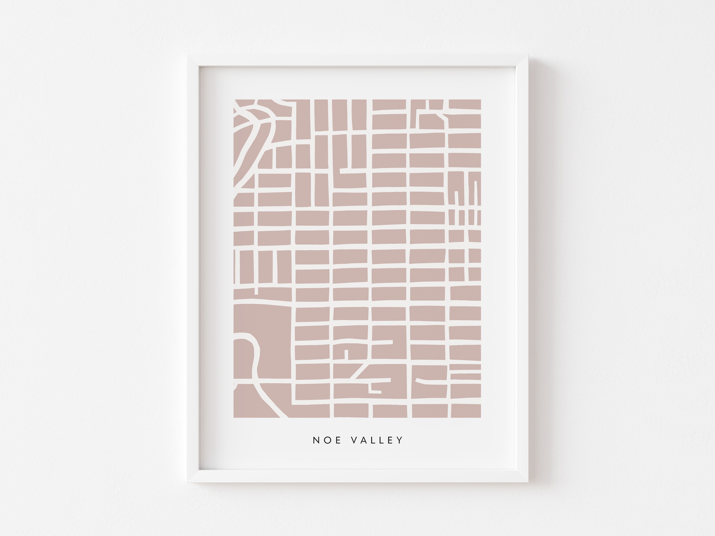 Noe Valley Map Print