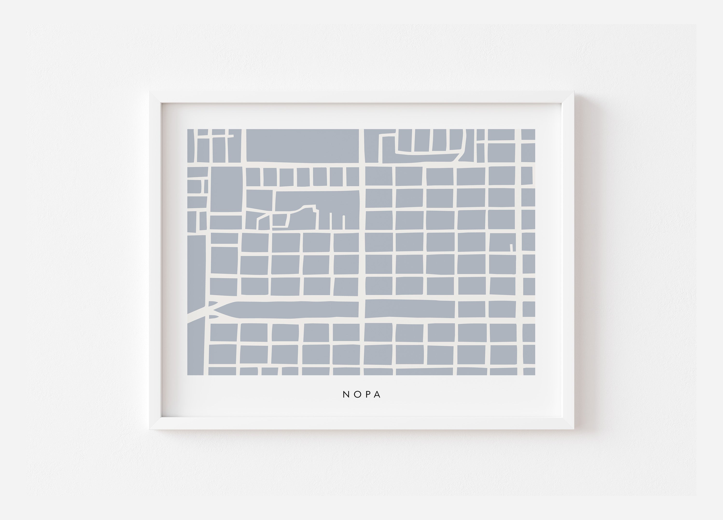 NoPa San Francisco Map Print
