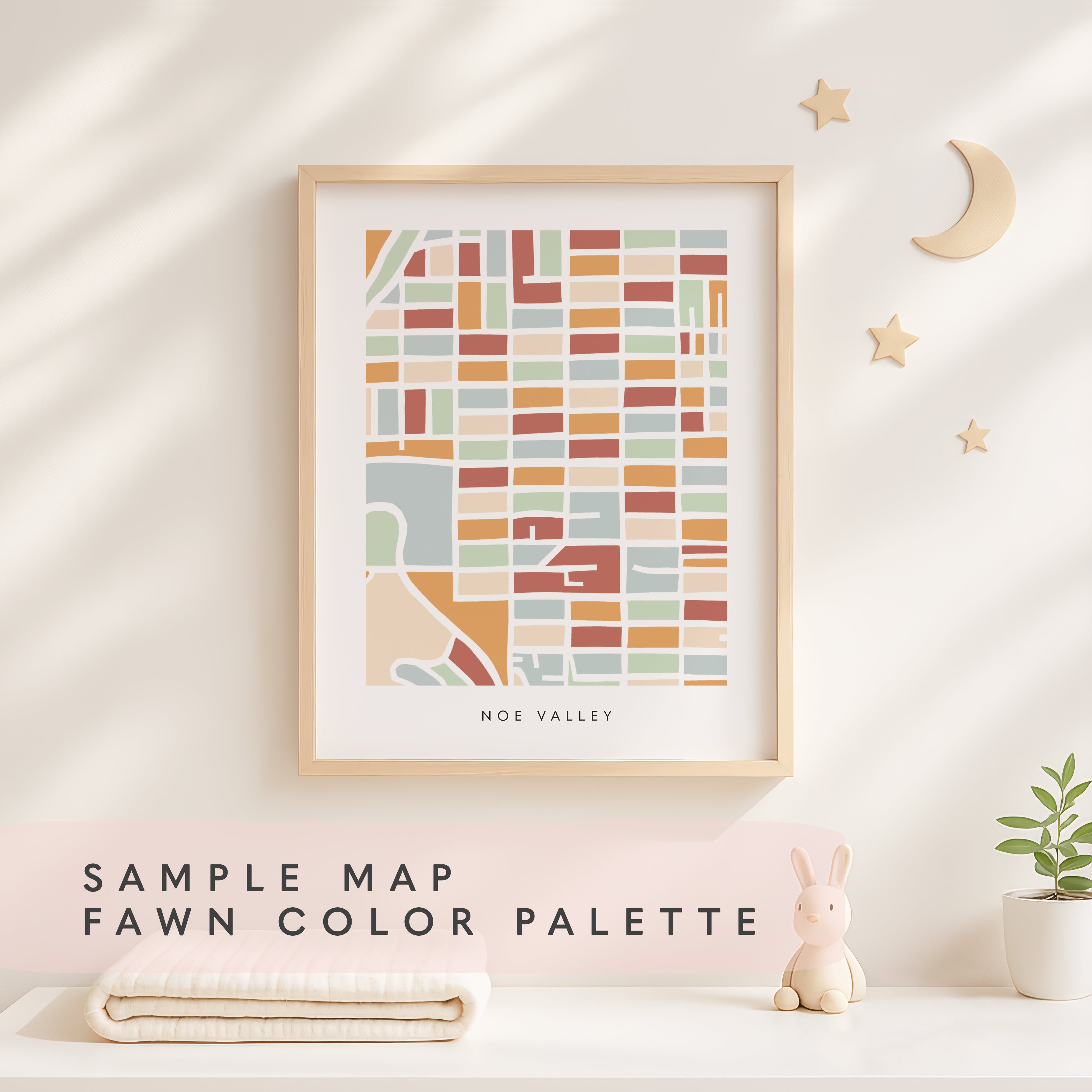 Nursery Prints for Any Map